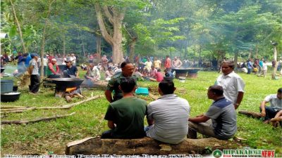 Babinsa Turut Berpartisipasi Acara Kenduri Blang di Desa Binaan