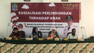 Di Bekasi Timur Plt Ketua TP PKK Kunjungi Anak-anak Paud dan Sosialisasi Perlindungan Anak