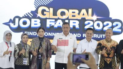 Plt Walikota Bekasi Imbau Pencaker daftarkan diri di kegiatan Global Job Fair 2022