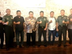 Ketum SMSI Firdaus Terima Kunjungan Pusat Informasi Teritorial TNI Angkatan Darat