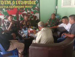 Kunjungi Kodim 0102/Pidie, Beberapa Ormas Tuntut Effendi Simbolon Meminta Maaf Secara Terbuka Kepada TNI Dan Rakyat Indonesia