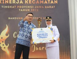 Kota Bekasi Sabet Juara I Kinerja Kecamatan Terbaik se- Provinsi Jabar