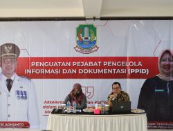 Sekda Kota Bekasi Buka Giat Penguatan Pejabat Pengelola Informasi dan Dokumentasi (PPID) di Lingkup Pemkot Bekasi