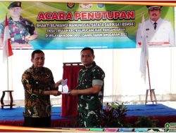Dandim 0613/Ciamis apresiasi semangat warga desa Cibuluh Kalipucang, pada pelaksanaan program BSMSS