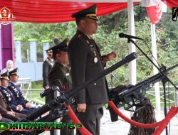 TNI Adalah Kita, Dandim 0613/Ciamis Pimpin Upacara Peringatan HUT TNI Ke-77