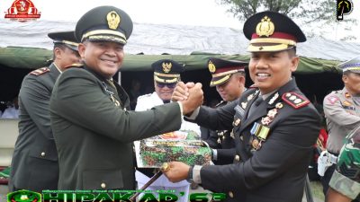Kodim 0102/Pidie Gelar Upacara Peringatan HUT TNI Ke-77