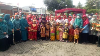 Rw 07 Kelurahan Aren Jaya mewakili Kecamatan Bekasi Timur Lomba GKSTTB tingkat Kota Bekasi.