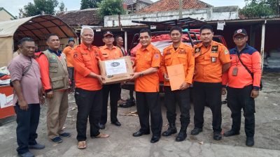 BPBD Kota Bekasi Kembali Serahkan Bantuan Berupa Logistik ke Korban Gempa Cianjur
