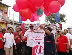 Dipenghujung Tahun 2022, Plt. Wali Kota Bekasi Resmikan Jalan baru di Kelurahan Kalibaru, Medan Satria