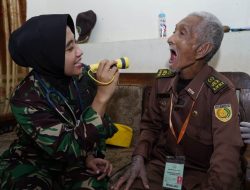 Kodam XIV/Hasanuddin Door To Door kan Nakes Pantau Kesehatan Veteran dan Tundayatu