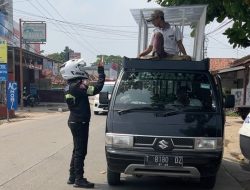 Patroli Humanis Satlantas Polres Kembali Dilaksanakan