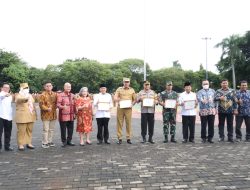 Apel Gabungan Tahun Baru 2023, Plt. Walikota Bekasi Bersama Forkopimda diapresiasi Forum Komunikasi Umat Kristiani Kota Bekasi.