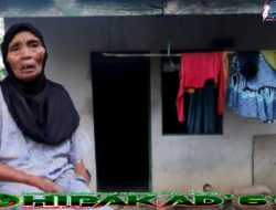 Potret Kemiskinan di Pangandaran, Nenek Tinggal di Rumah Bilik Tanpa Penerangan Listrik.