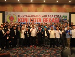Tri Adhianto Terpilih Ketua KONI Kota Bekasi, Ini Yang Akan Dilakukan