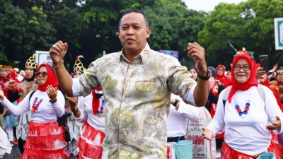 Plt. WaliKota Bekasi Tri Adhianto Hadiri Acara HPSN 2023: Budayakan 3R Sebagai Wujud Peduli Sampah