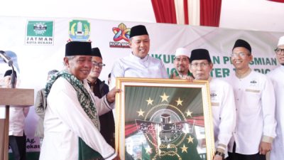 Tri Adhianto Hadiri Syukuran dan Peresmian Gedung Center Thariqah JATMAN Kota Bekasi