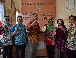 PPID Utama Kota Bekasi menerima Asistensi Peningkatan Kualitas Keterbukaan Informasi Publik Pemerintah Daerah dari Kemendagri
