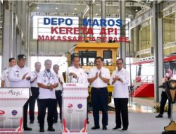 Jalur Kereta Api Lintas Makassar-Parepare Diresmikan Presiden Jokowi