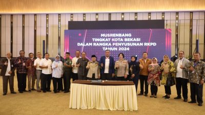 Musrenbang RKPD Kota Bekasi Tahun 2024 Dibuka Plt. Walikota Bekasi.