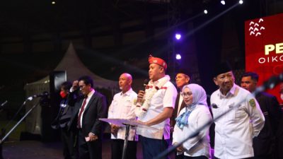 Junjung Tinggi Toleransi, Tri Adhianto Hadiri Acara Paskah Bersama Umat Kristiani se- Kota Bekasi