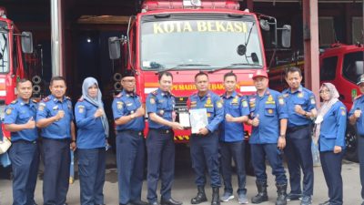 Kadis Damkar Kota Bekasi Terima Kunjungan Kerja Disdamkar Kabupaten Bogor