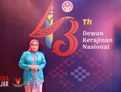 Hadir HUT Dekranas 43, Ketua Dekranasda Kota Bekasi Fokus Pengembangan Potensi UKM