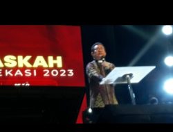 Ketua Umum PGI Menjadi Pelayan Firman Pada Perayaan Paskah Oikumene di Kota Bekasi
