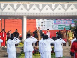 Peringatan Hari Lahir Pancasila 2023, Plt. Walikota Bekasi Gunakan Baju Adat Lampung