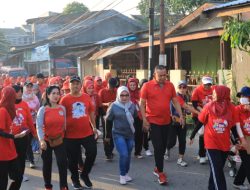 Ikuti Jalan Santai di Pondok Melati, Plt. Walikota Bekasi Beri Pesan untuk Selalu Jaga Kebugaran Tubuh