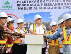 Plt. Walikota Bekasi Hadiri Peletakkan Batu Pertama Renovasi dan Pembangunan Masjid Al-Muhajirin Kelurahan Jakamulya Bekasi Selatan