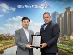 Walikota Seongnam Shin Sang-jin Bahas Kerja Sama Olahraga Bersama Plt. Walikota Bekasi Tri Adhianto