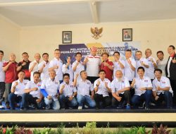 Walikota Bekasi Hadiri Pelantikan Pengurus Cabang PTMSI Kota Bekasi