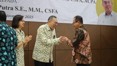 Pj.Walikota Bekasi Menghadiri Sertijab Kepala Perwakilan BPK Jabar Bersama Wakil Ketua DPRD Kota Bekasi