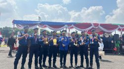Disdamkarmat Kota Bekasi Raih Juara Umum NFSC 2024 di Kota Surabaya.