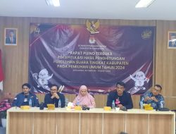KPU Karawang Rampungkan Pleno Rekapitulasi Penghitungan Suara Pemilu 2024