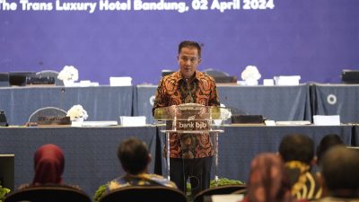 Pj. Gubernur Jawa Barat Sampaikan Beberapa Point Di Acara RUPS Bank BJB
