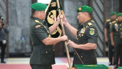 Kasad Pimpin Sertijab Pangdam III/Siliwangi, Gubernur Akmil, dan Dansecapa AD