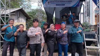 BUMDes Rahayu Cikampek Timur Gelar Gebyar Pasar Murah & UMKM 2025