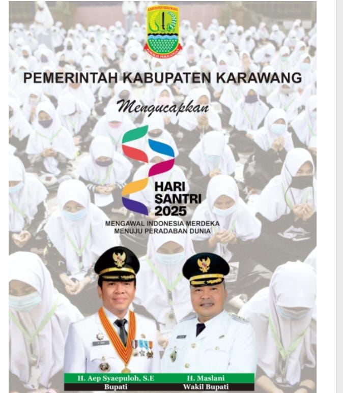 Ucapan Hari Santri Pemerintah Kabupaten Karawang