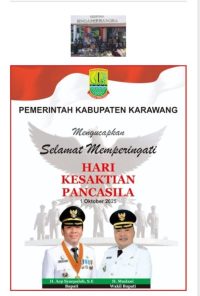 Peringatan Hari Kesaktian Pancasila Karawang