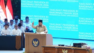 Kasad Hadiri Rakornas 2026, Presiden Prabowo Tekankan Pemimpin Harus Bekerja untuk Rakyat