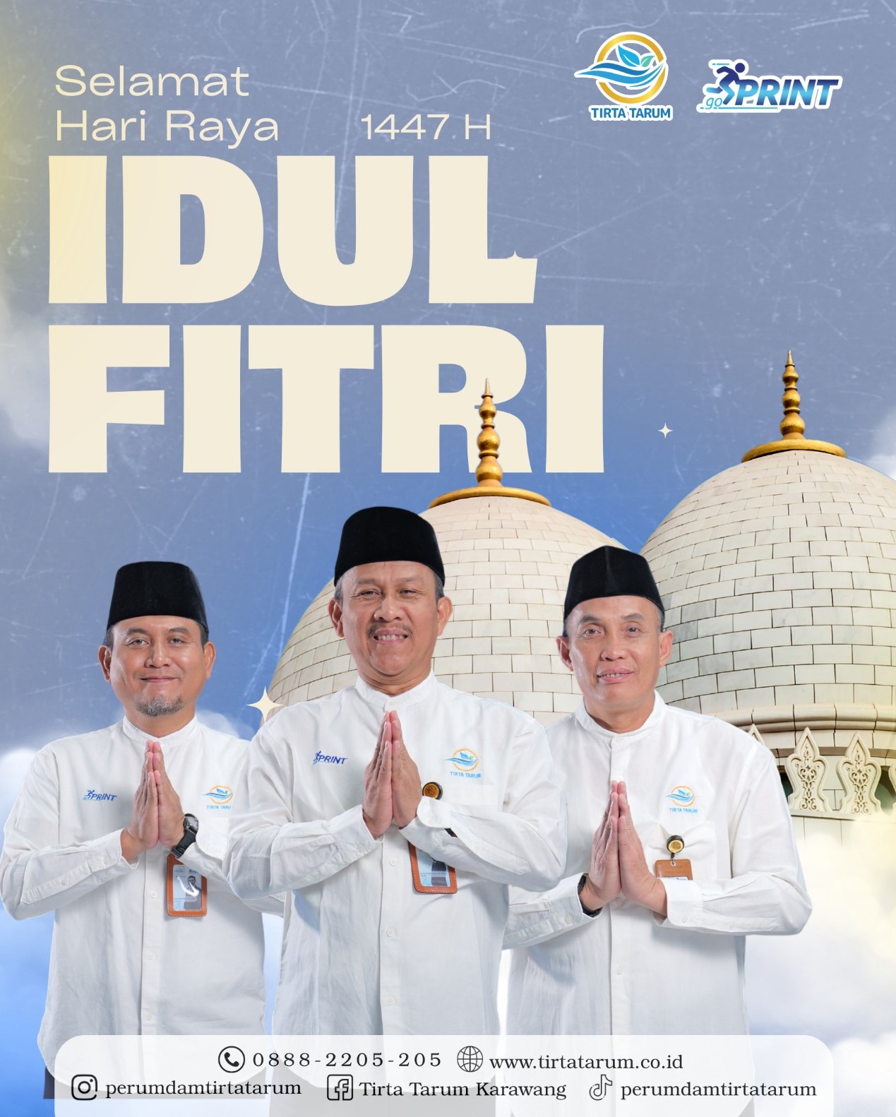 Iklan PDAM Lebaran