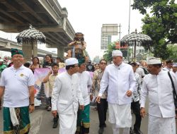 Pawai Ogoh-Ogoh Meriah di Bekasi, Tri Adhianto Gaungkan Harmoni dan Toleransi Nyepi