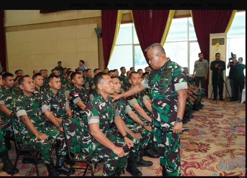 Wakasad Letjen TNI Muhammad Saleh Mustafa