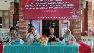 Cegah Masalah Hukum, Kejari Bekasi Dampingi Pengurus RW dalam Program RW Keren